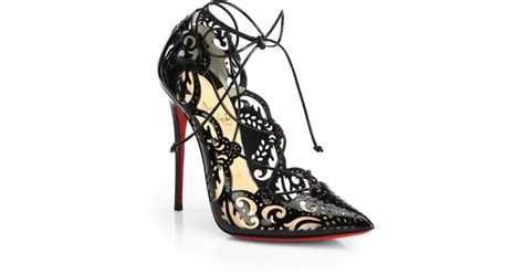 christian louboutin impera lasercut pumps replica